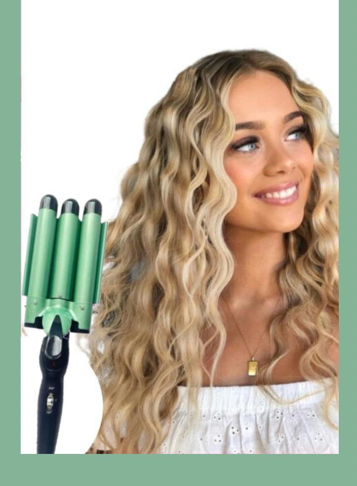 ¡SUPER COMBO AGUACATE PLANCHA PARA EL CABELLO + RIZADORA ONDAS DE SIRENA!